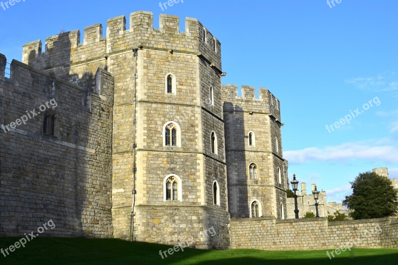 Architecture Editorial Windsor Uk Castle