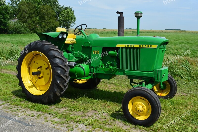 John Deere Tractor Agriculture Machine Equipment