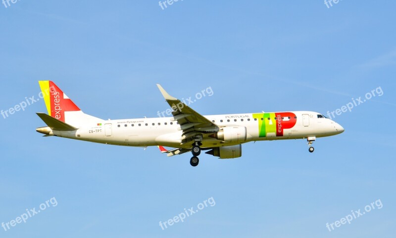 Aircraft Jet T Embraer Travel