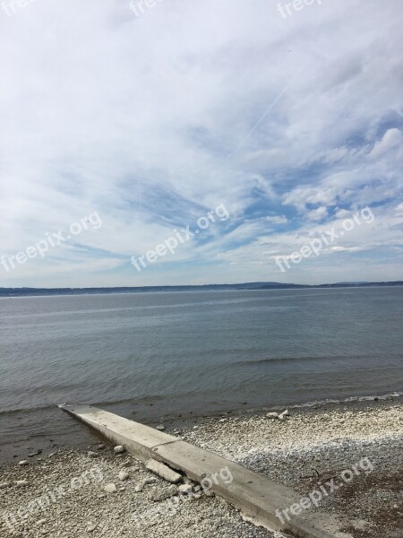 Waters Nature Beach Sea Sky