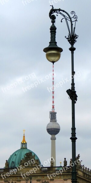 Lantern Tv Tower Lamp Street Lamp Verschnörkelt