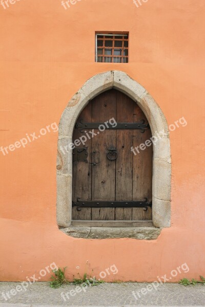 Passau Architecture Door Old Wall