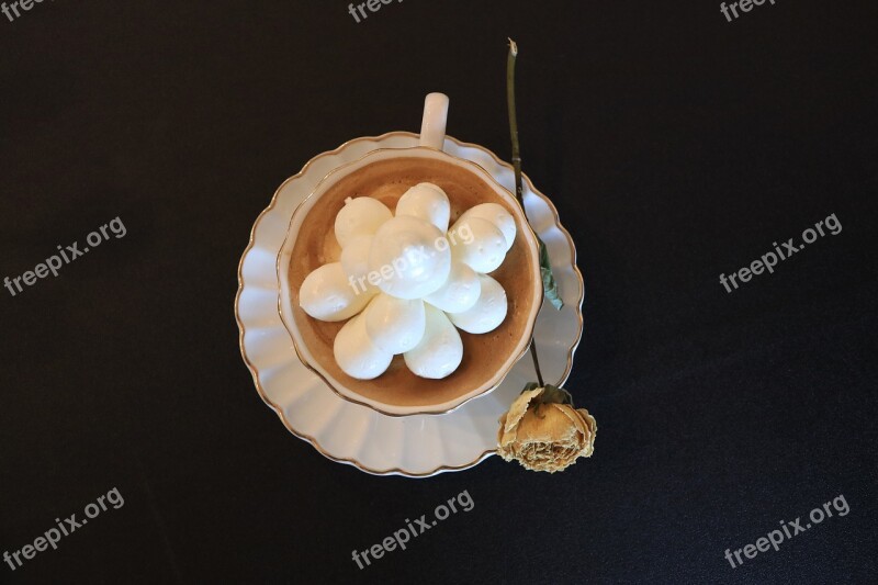 Coffee Dessert Snack Latte Free Photos