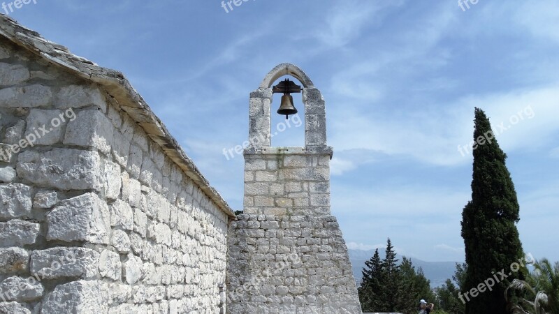 Stone Old Architecture Cypress Chapel