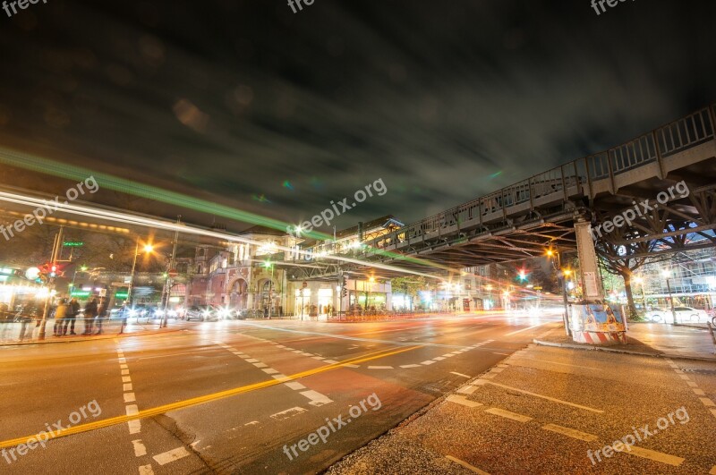 Transportation System Traffic Road Blur Travel