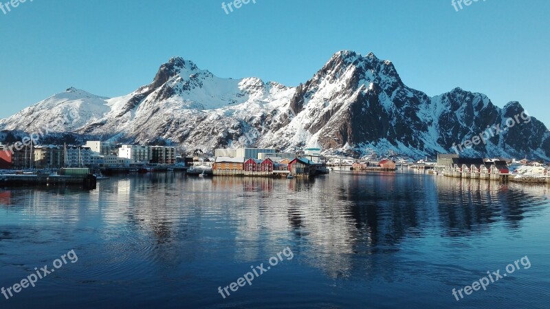 Norway Panoramic Image Fjord Free Photos