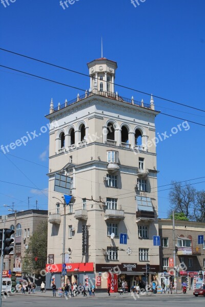 Architecture Megalopolis Prospekt Lenina Travel Ukraine