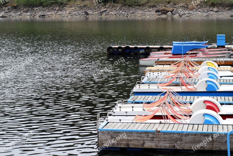 Waters Boat Lake Schluchsee Pedal Boat