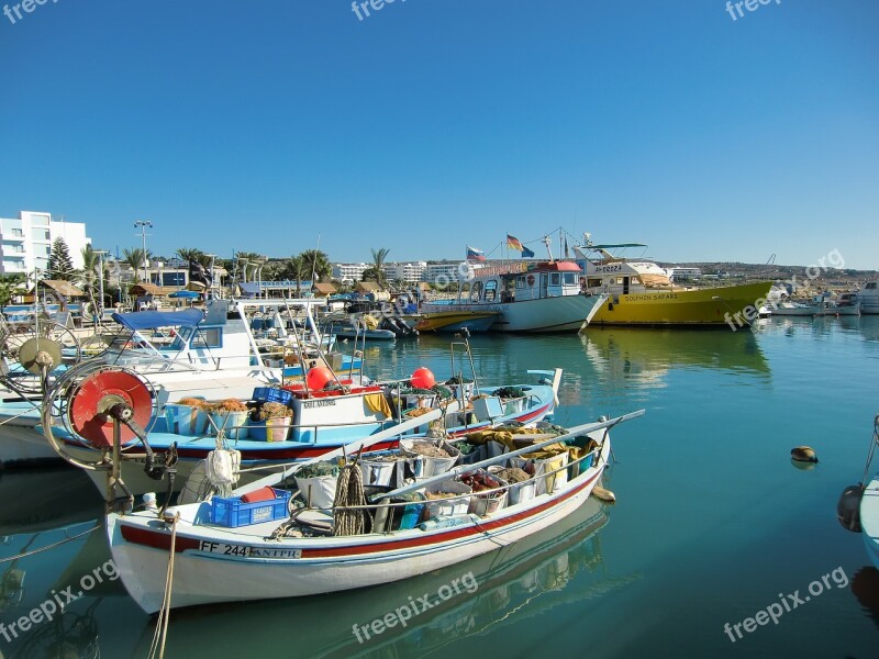 Port Boat Sea Waters Coast