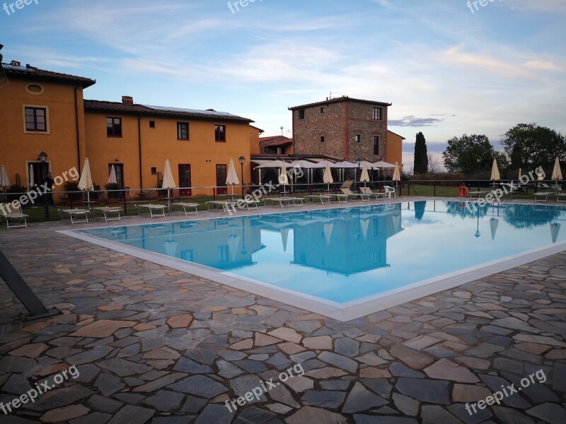 Architecture Water Travel Luxury Dug-out Pool