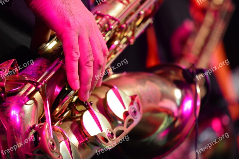 Saxophone Music Live Concert Jazz