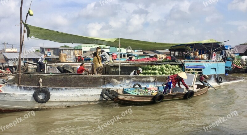 Water Transportation System Boat River Travel