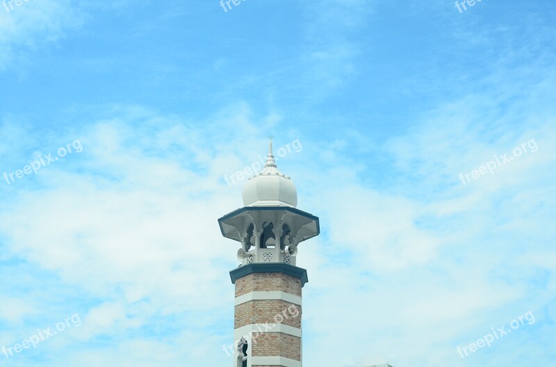 Architecture Minaret Mosque Kuala Lumpur Free Photos