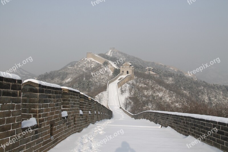 Snow Winter Mountain Cold Tourism