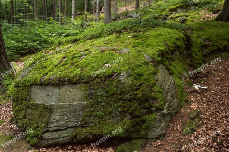 Nature Landscape Stone At The Court Of No One