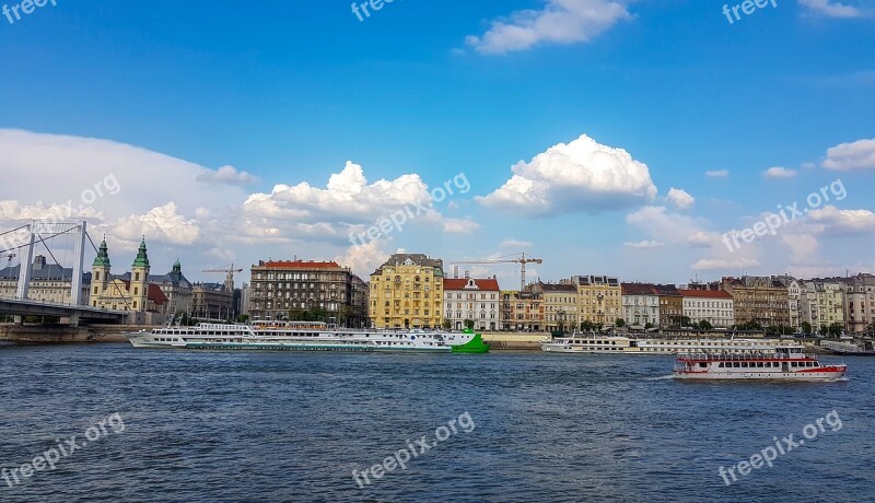 Body Of Water City Panorama-like Travel Cityscape