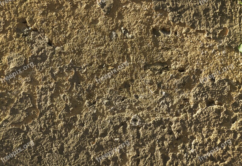 Wall Facade Plaster Spotty Dirty