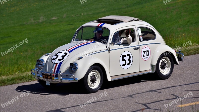 Vw Beetle Hillclimb Oldtimer Herbie Vehicles