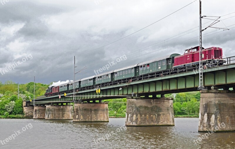 Railway Nostalgia Ride Mosel Bridge Conc - Hedgehog Route Trier - Luxembourg