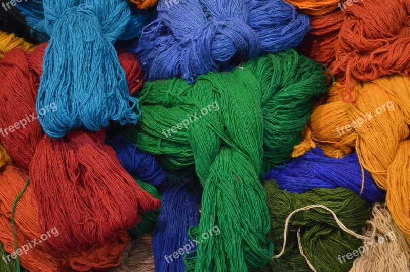 Thread Wool Handmade Hand Labor Free Photos