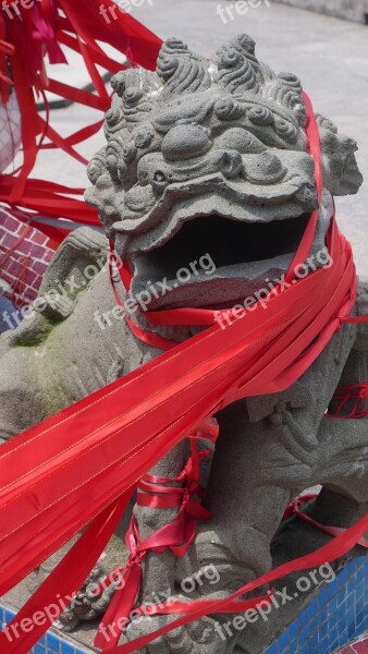 China Temple Dragon Guard Travel