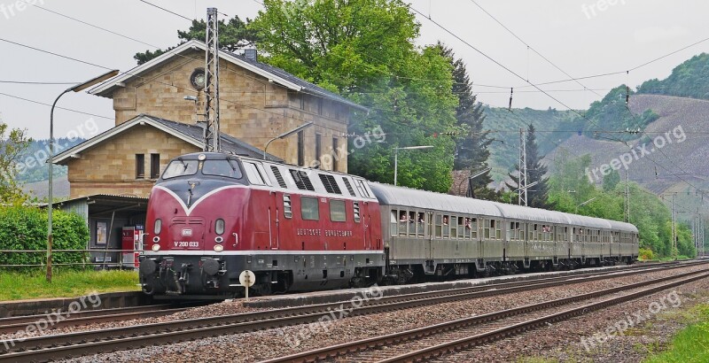 Diesel Locomotive Historically V200 V 200 Special Crossing