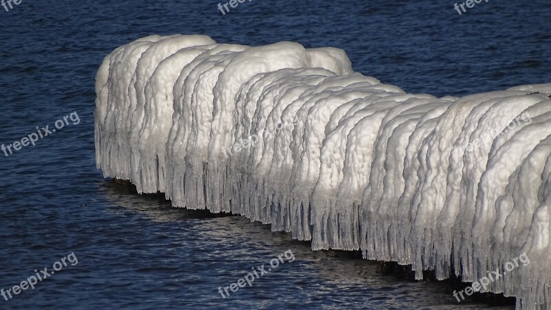 Monolithic Part Of The Waters No One Nature Sea The Baltic Sea