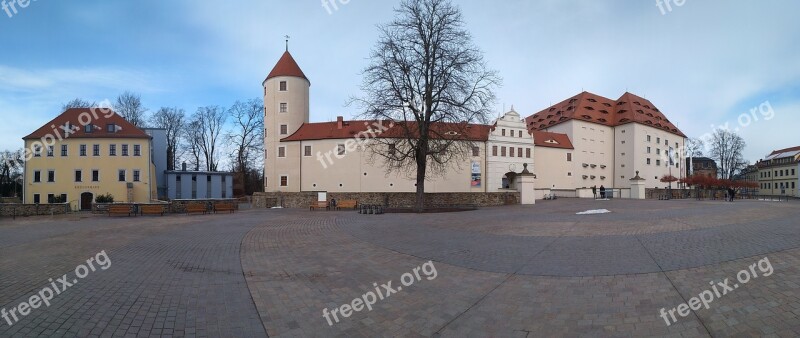 Castle Freudenstein Kruger House Freiberg Saxony Historically