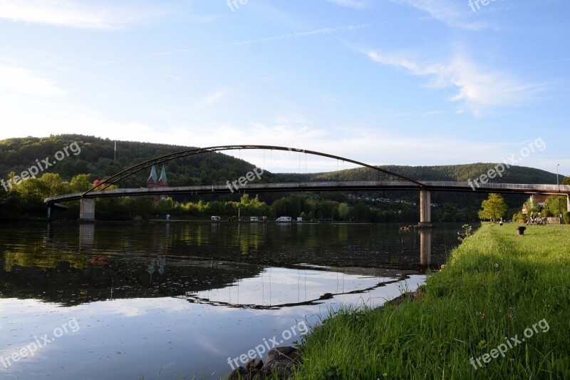 Main Bridge Bridge Old Mainbrücke Swiss Francs Germany