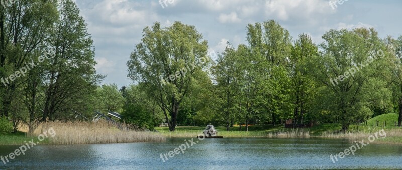 Nature Waters Tree Wood Lake