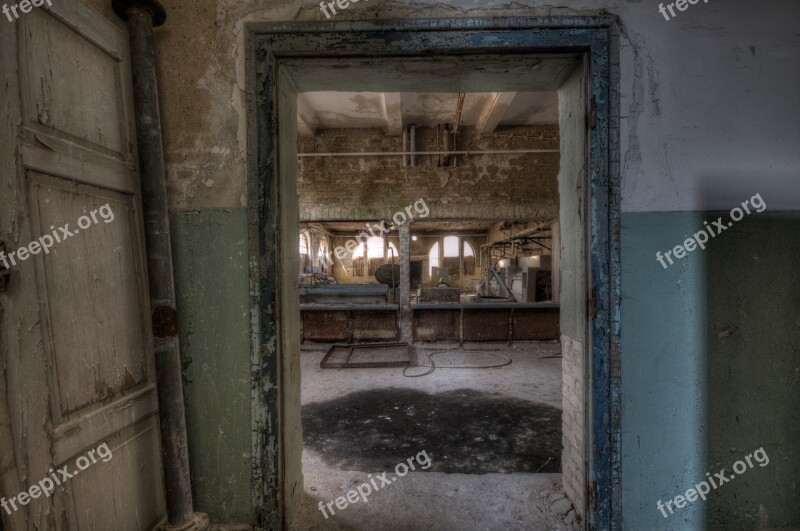 Abandoned Architecture Door Doorway Window