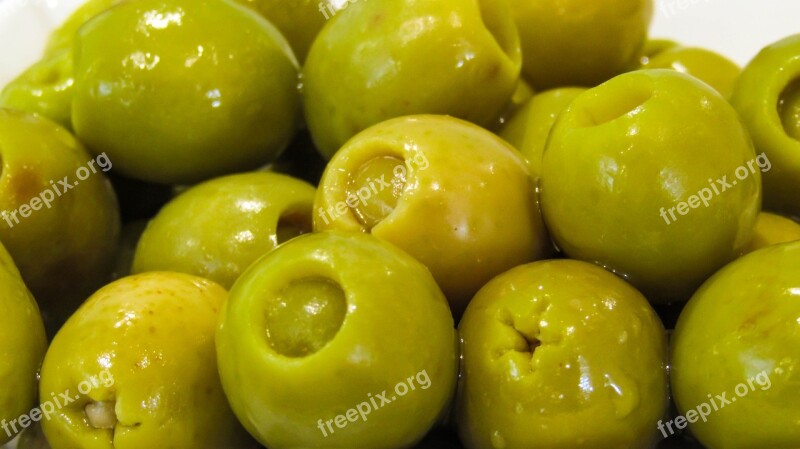 Olives Olivas Olive Mediterranean Food