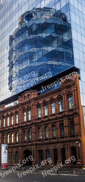 Architecture Building Megalopolis Window Glass