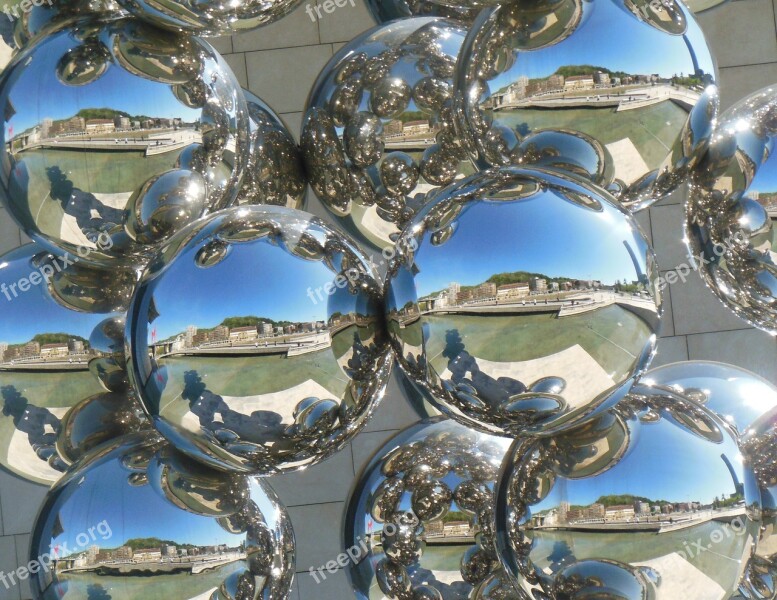 Background Sculpture Abstract Bubbles Pattern