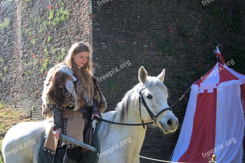 Vikings Fantasy Medieval Horse Free Photos