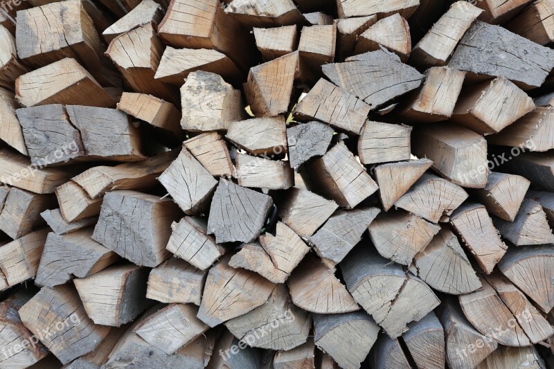 Lena Log In Stack Of Firewood Textile Pattern