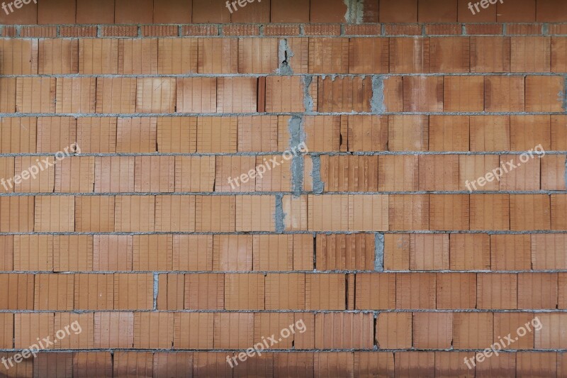 Brick Hollow Hole Brick Poroton Wall Bricked