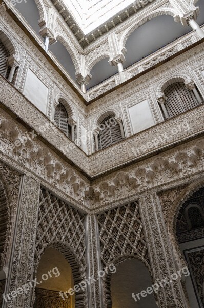 Architecture Arch Building Travel Seville