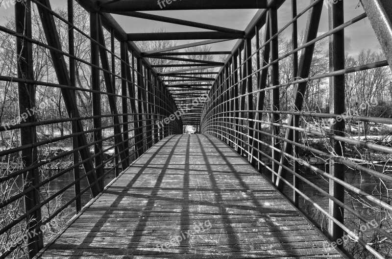 Architecture Bridge Walkway Walk Path