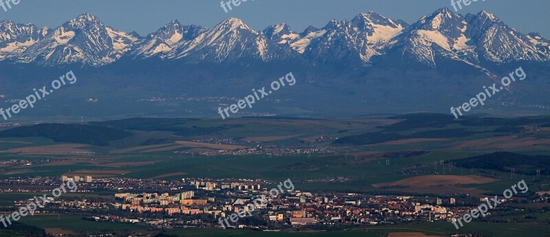 Panoramic Panorama Mountain Travel Snow