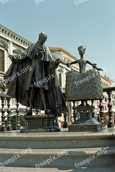 Statue Sculpture Travel Casanova Venezia