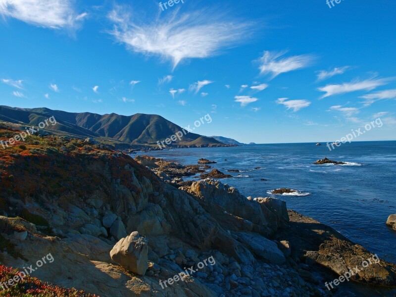 Water Seashore Sea Panoramic Nature