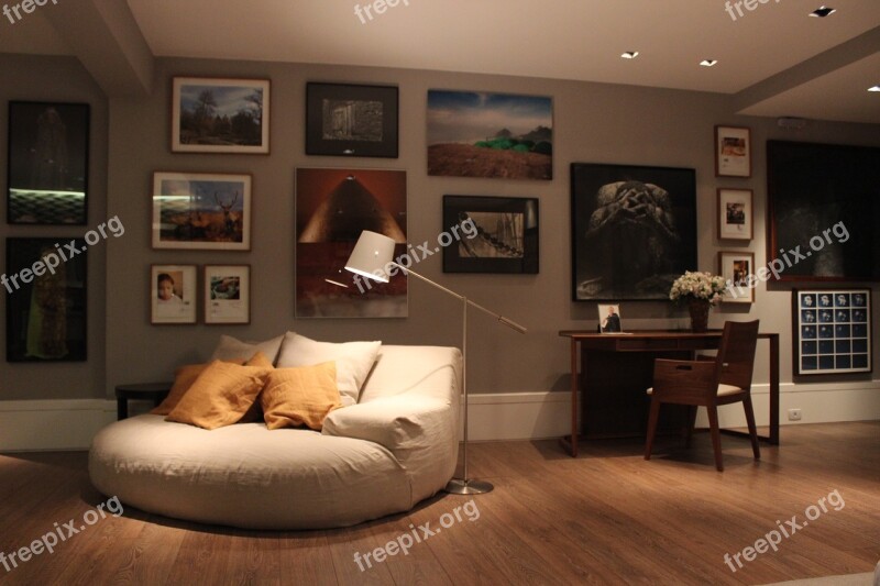 Furniture Room Inside The House Carpet Sofa