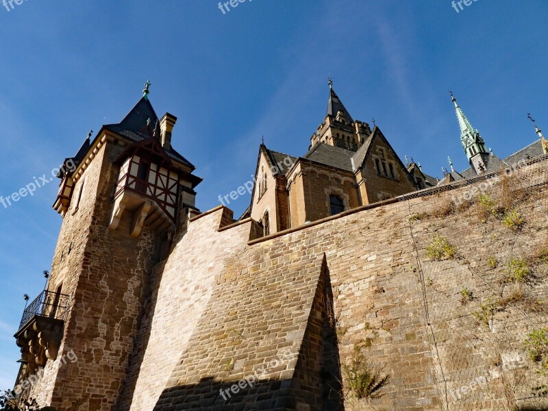 Castle Tower Wernigerode Resin Architecture