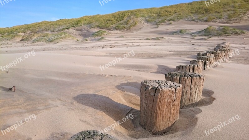 Sand Nature Landscape Waters Dune