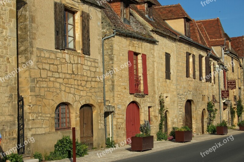 Castling Gageac Dordogne Périgord France Village