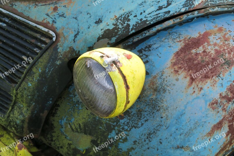 Car Old Car Citroën 2cv Former Transport