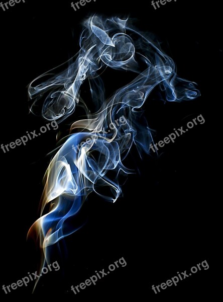 Smoke Flame Dynamic Wave Motion