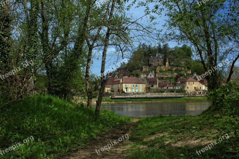 Limeuil Dordogne Périgord France Village