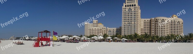 Ras Al Khaimah City Architecture Panorama Panoramic Image